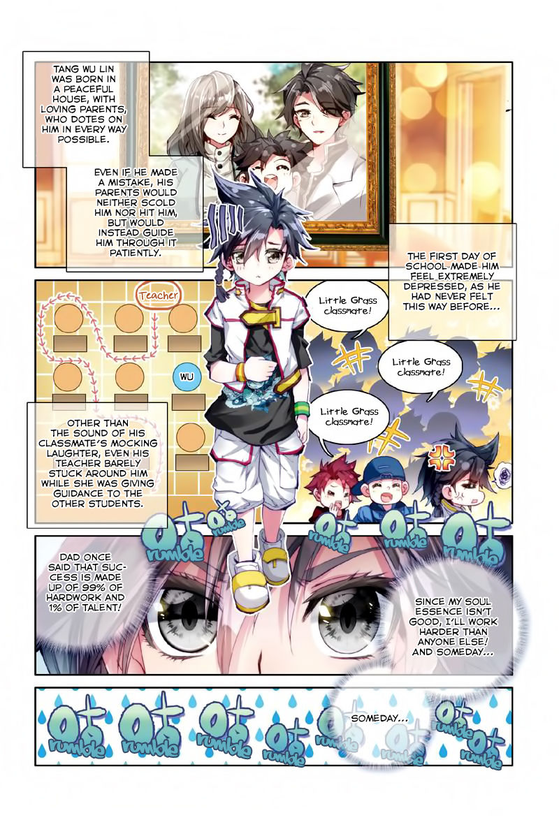 Douluo Dalu 3: The Legend of the Dragon King Chapter 3.1 page 3 - Chapter 3.1