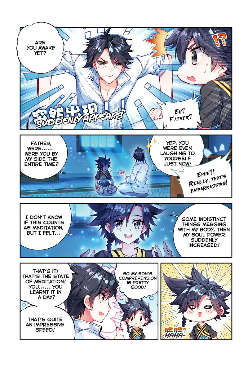 Douluo Dalu 3: The Legend of the Dragon King Chapter 4.1 page 4 - Chapter 4.1