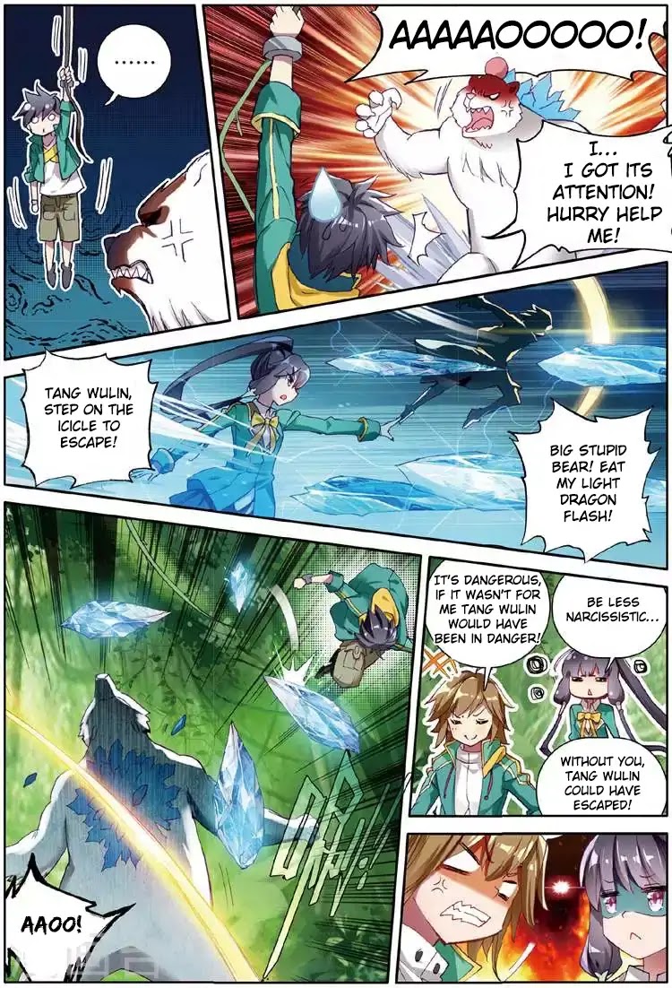 Douluo Dalu 3: The Legend of the Dragon King Chapter 52 page 7 - Chapter 52: The Trio's Battle With The Crystal Bear!