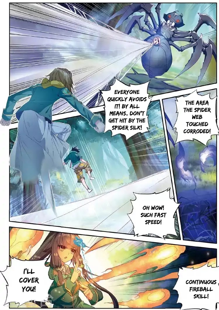 Douluo Dalu 3: The Legend of the Dragon King Chapter 57 page 7 - Chapter 57: Team Battle With The Man Faced Demon Spider