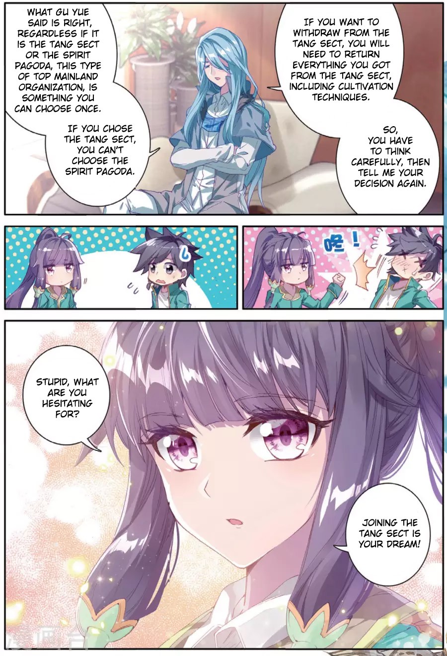 Douluo Dalu 3: The Legend of the Dragon King Chapter 71 page 9 - Chapter 71: Gu Yue's Choice