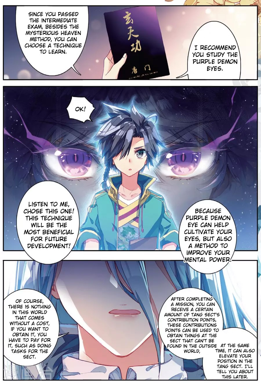 Douluo Dalu 3: The Legend of the Dragon King Chapter 72 page 7 - Chapter 72: Tang Sect Regulations And Mysterious Heaven Method