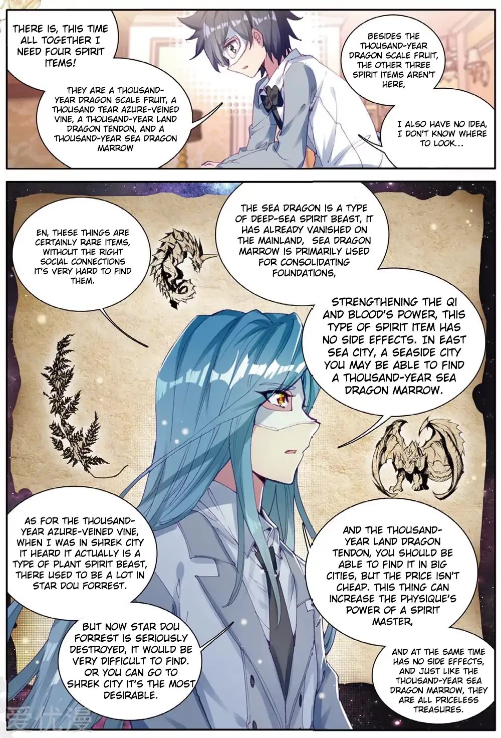 Douluo Dalu 3: The Legend of the Dragon King Chapter 80 page 5 - Chapter 80: Four Spirit Items