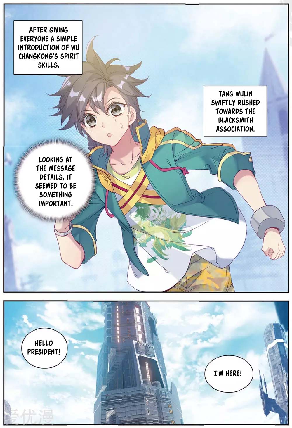 Douluo Dalu 3: The Legend of the Dragon King Chapter 95 page 13 - Chapter 95: Welcome In Joining Class Zero