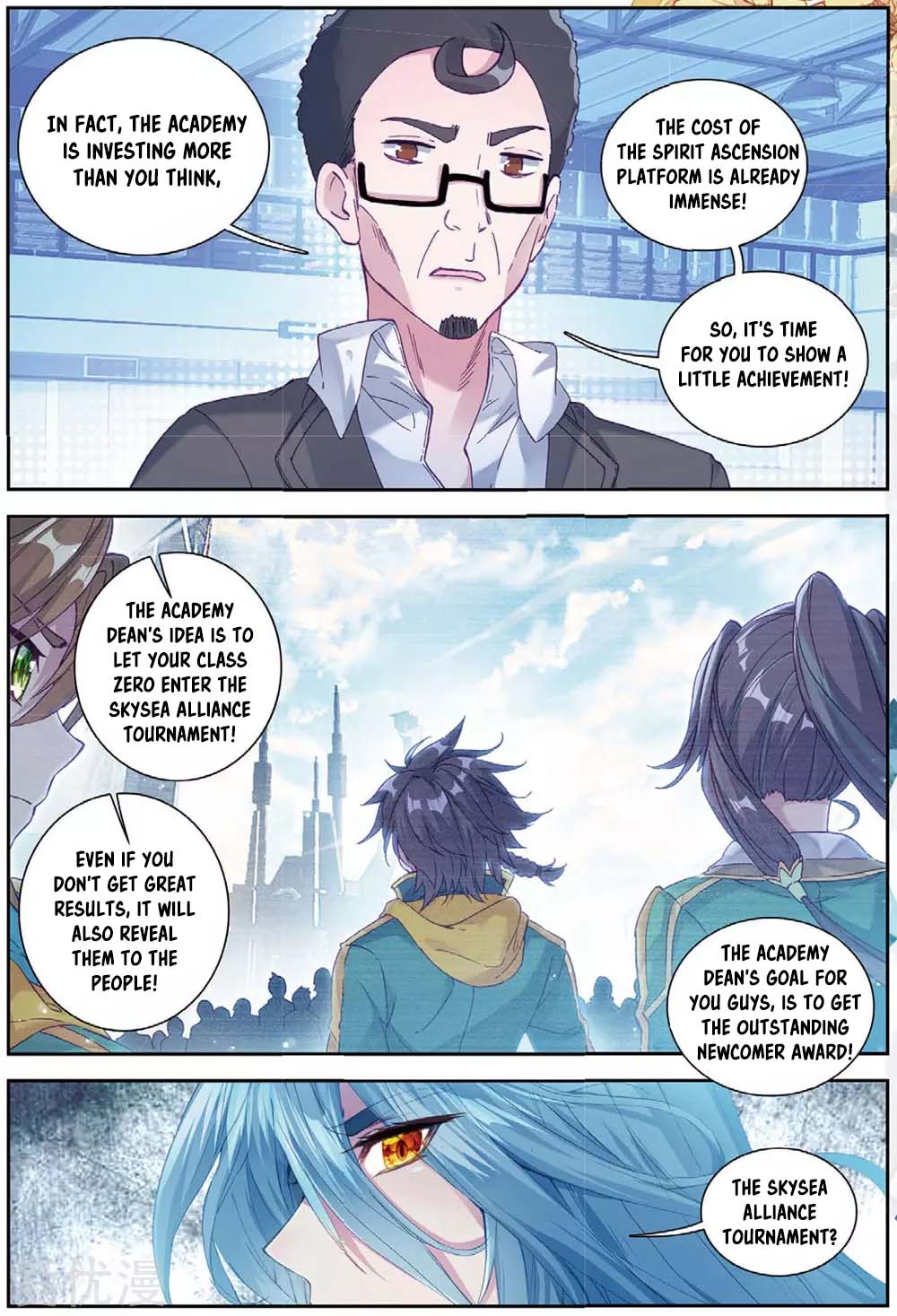 Douluo Dalu 3: The Legend of the Dragon King Chapter 95 page 7 - Chapter 95: Welcome In Joining Class Zero