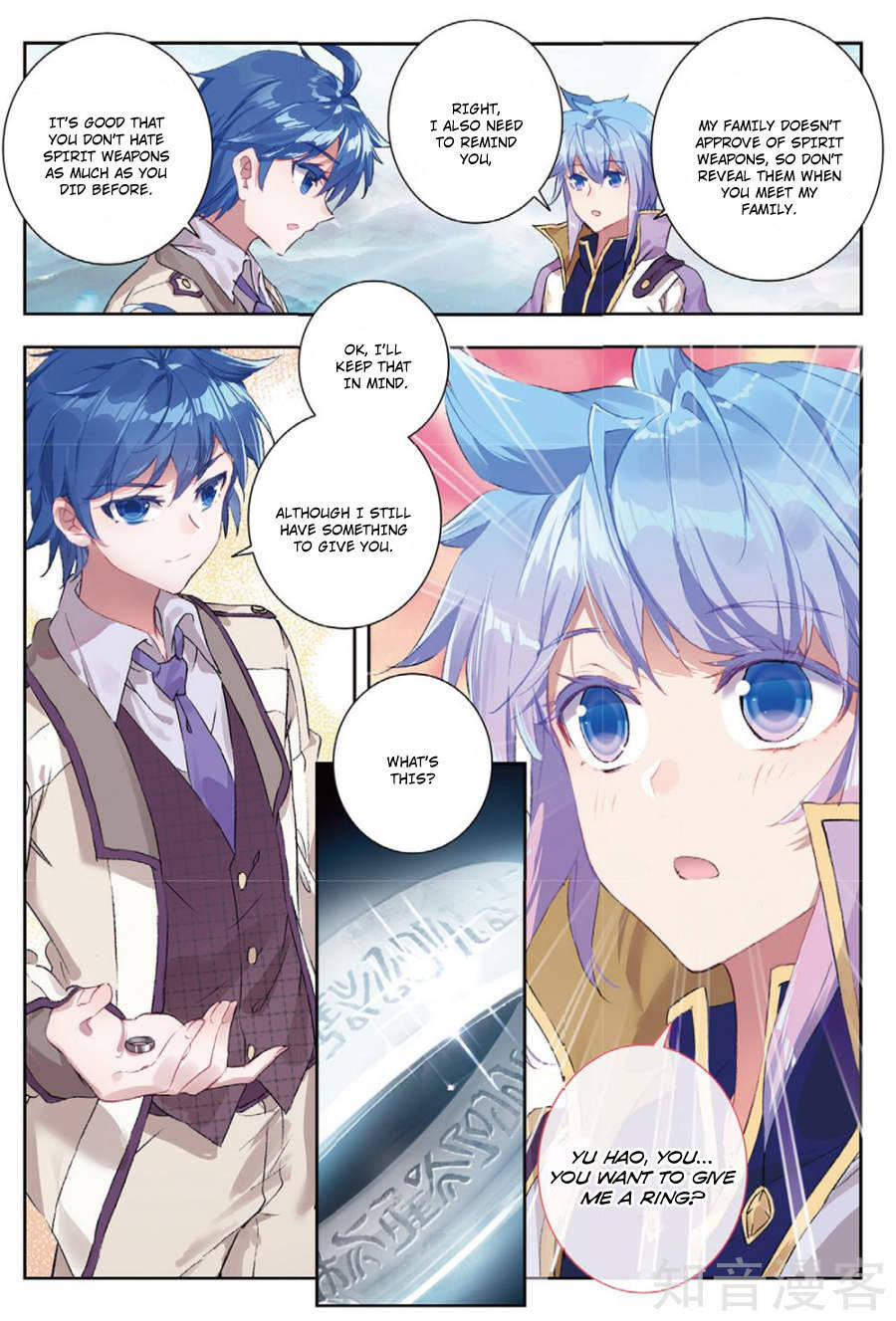 Douluo Dalu II - Jueshui Tangmen Chapter 157 page 4 - Chapter 157: It's Her?