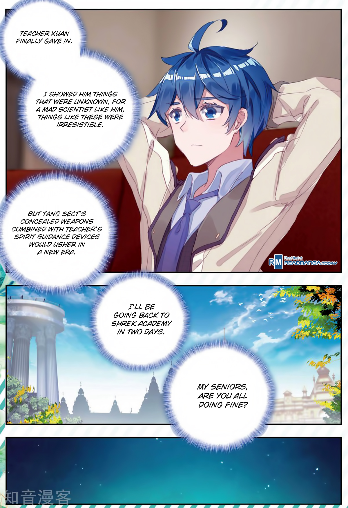 Douluo Dalu II - Jueshui Tangmen Chapter 174 page 5 - Chapter 174: Blademaster Field - Silence