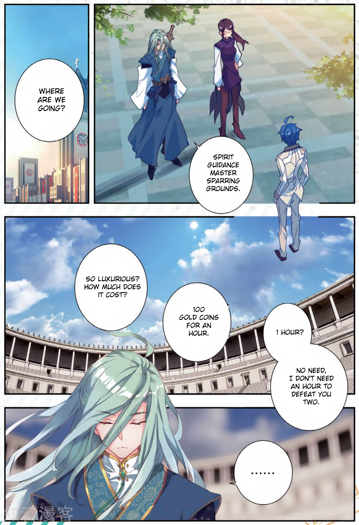 Douluo Dalu II - Jueshui Tangmen Chapter 174 page 6 - Chapter 174: Blademaster Field - Silence