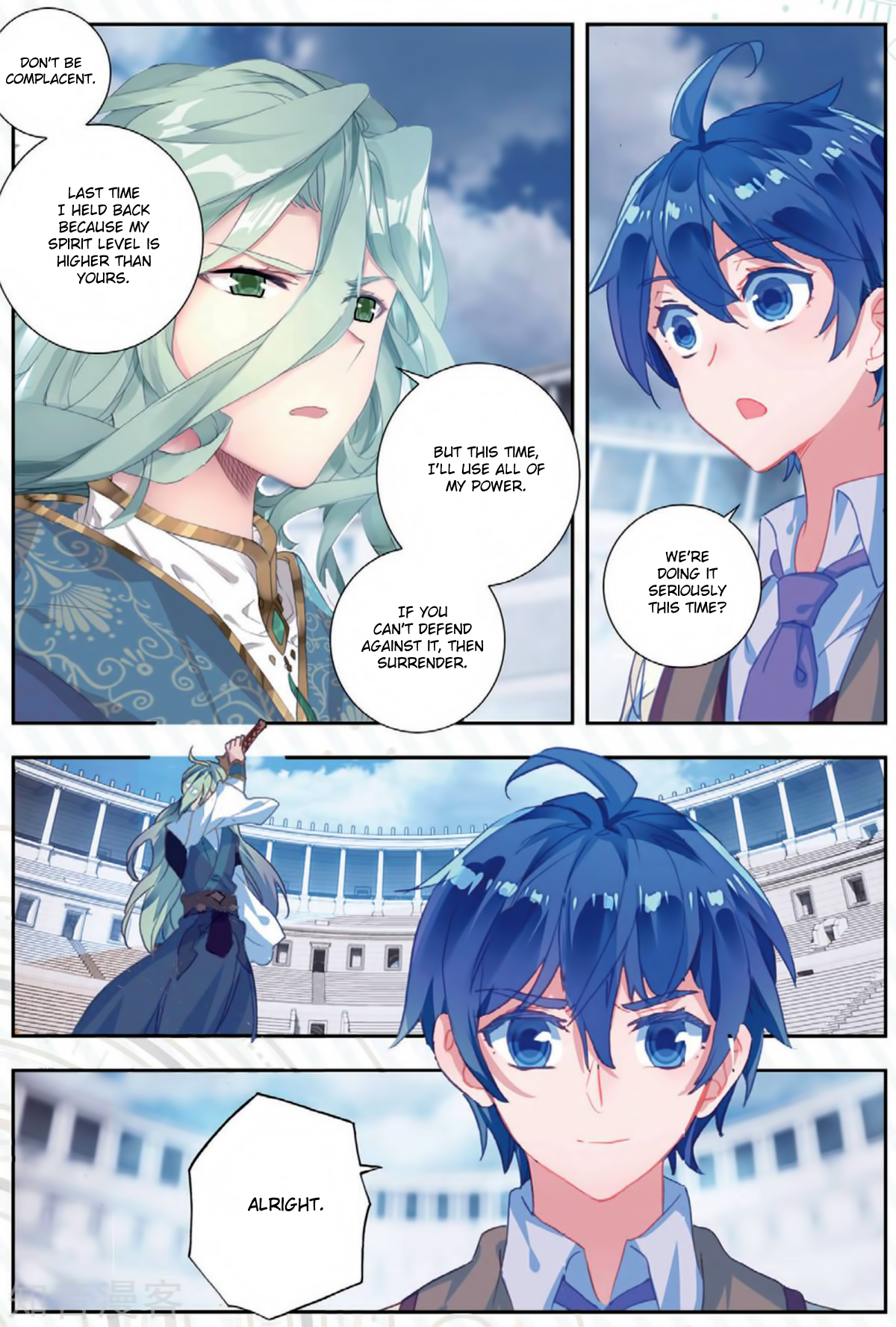 Douluo Dalu II - Jueshui Tangmen Chapter 174 page 7 - Chapter 174: Blademaster Field - Silence