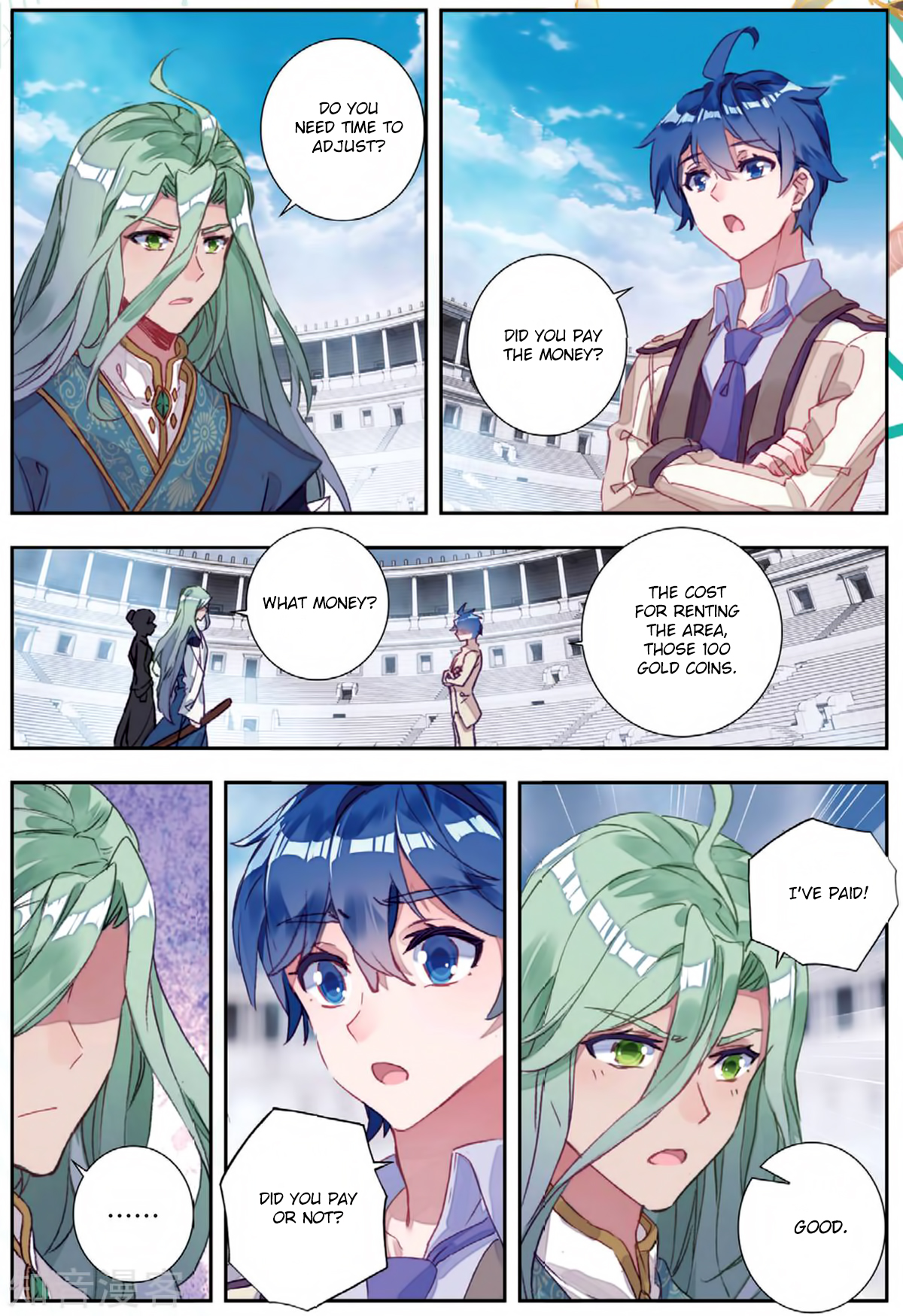 Douluo Dalu II - Jueshui Tangmen Chapter 174 page 8 - Chapter 174: Blademaster Field - Silence