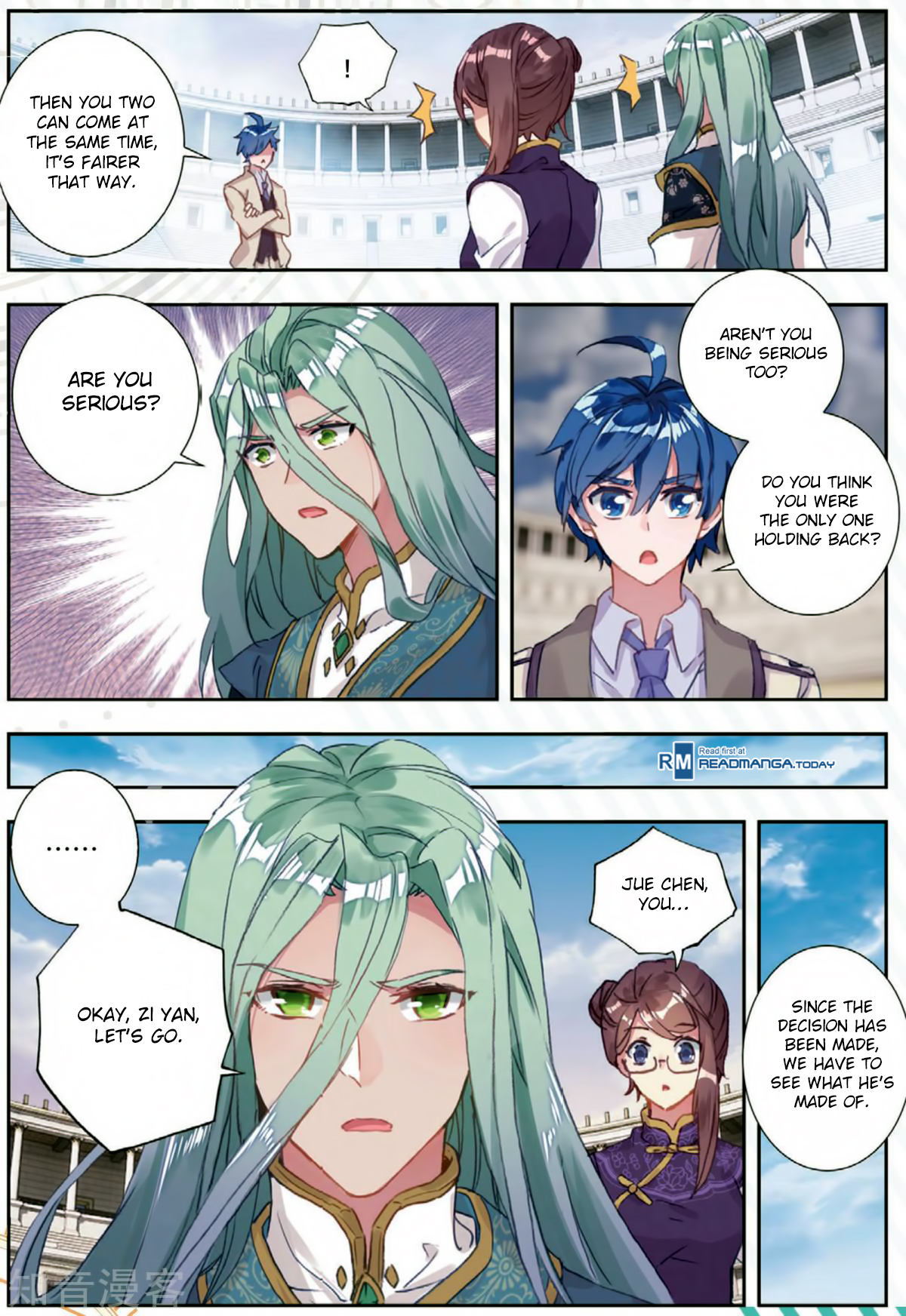 Douluo Dalu II - Jueshui Tangmen Chapter 174 page 9 - Chapter 174: Blademaster Field - Silence