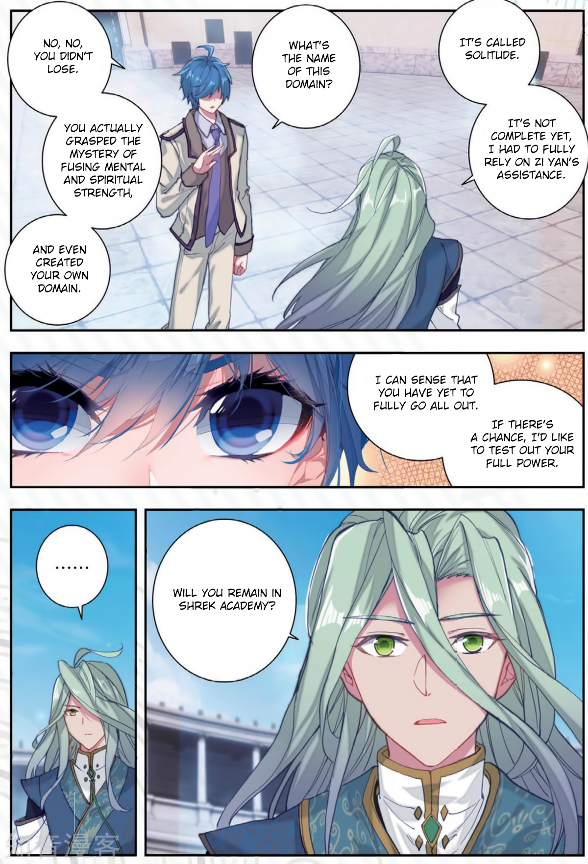 Douluo Dalu II - Jueshui Tangmen Chapter 175 page 10 - Chapter 175: Blademaster Field - Silence (Part 2)