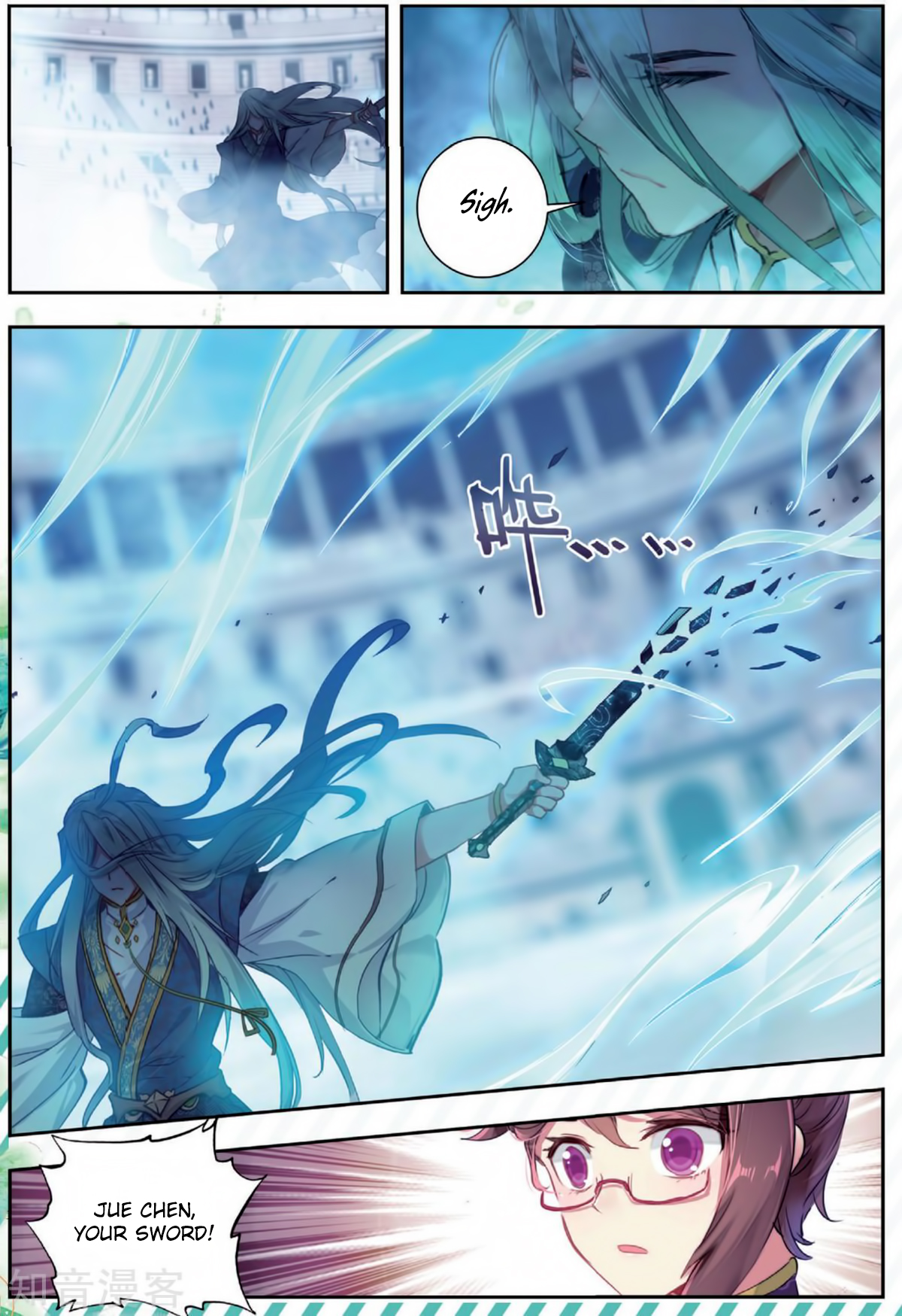 Douluo Dalu II - Jueshui Tangmen Chapter 175 page 8 - Chapter 175: Blademaster Field - Silence (Part 2)