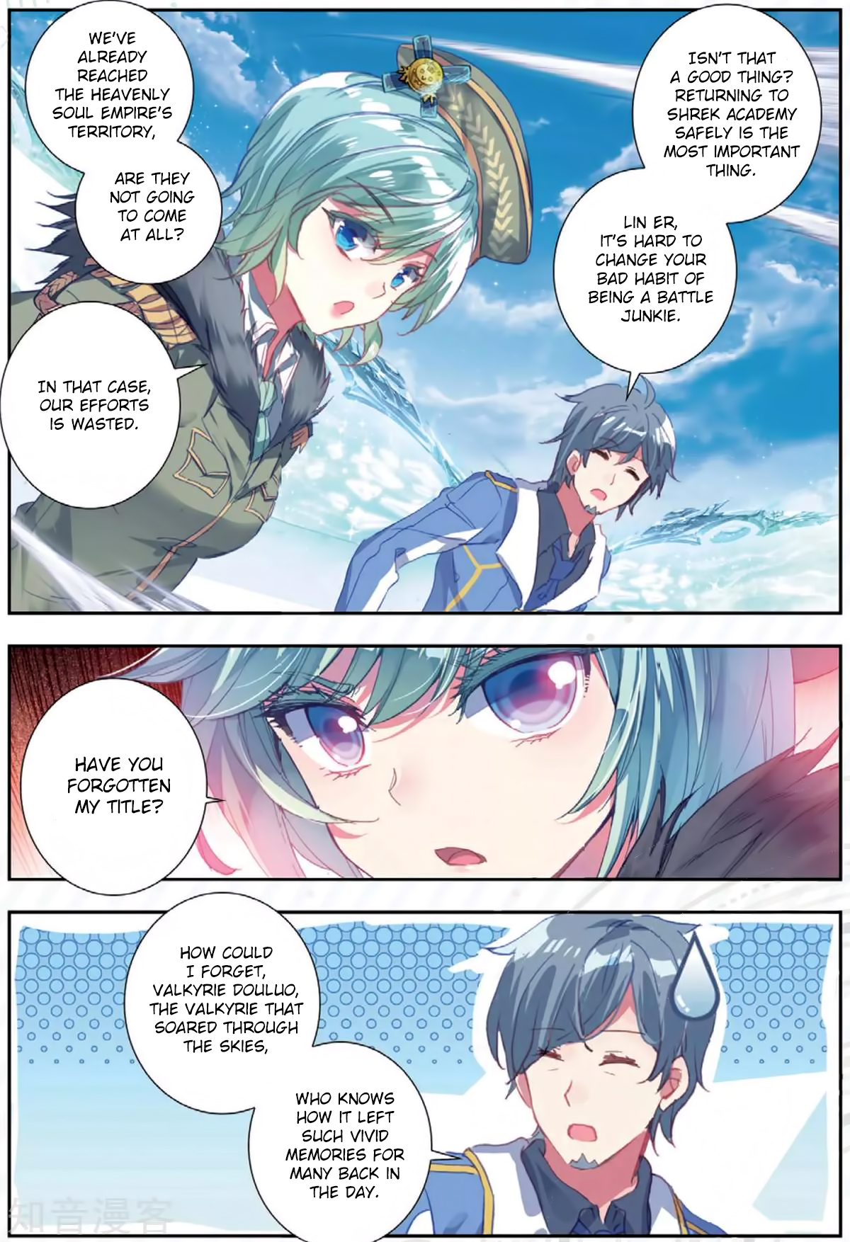 Douluo Dalu II - Jueshui Tangmen Chapter 177 page 12 - Chapter 177: Valkyrie Douluo (1)