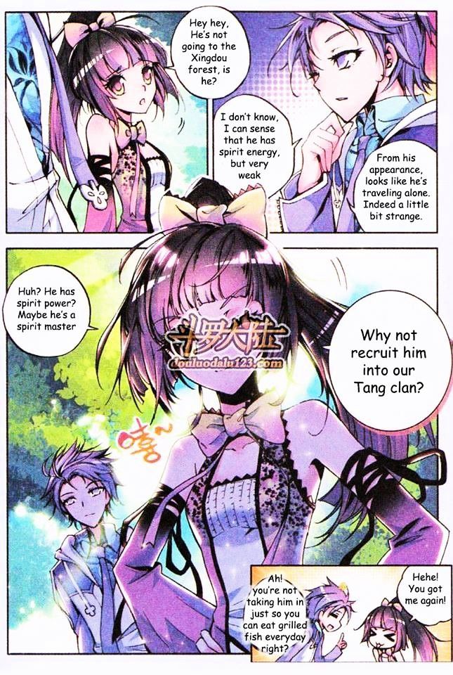 Douluo Dalu II - Jueshui Tangmen Chapter 2 page 7 - Chapter 2