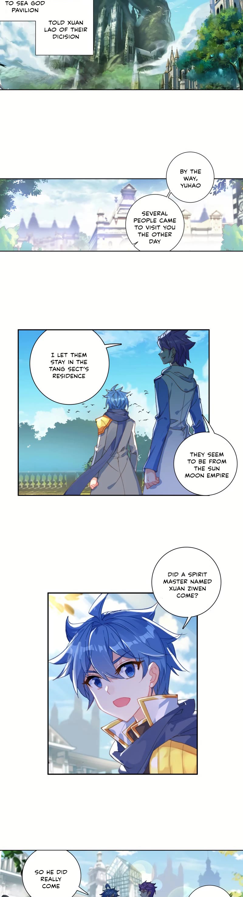 Douluo Dalu II - Jueshui Tangmen Chapter 261 page 4 - Chapter 261