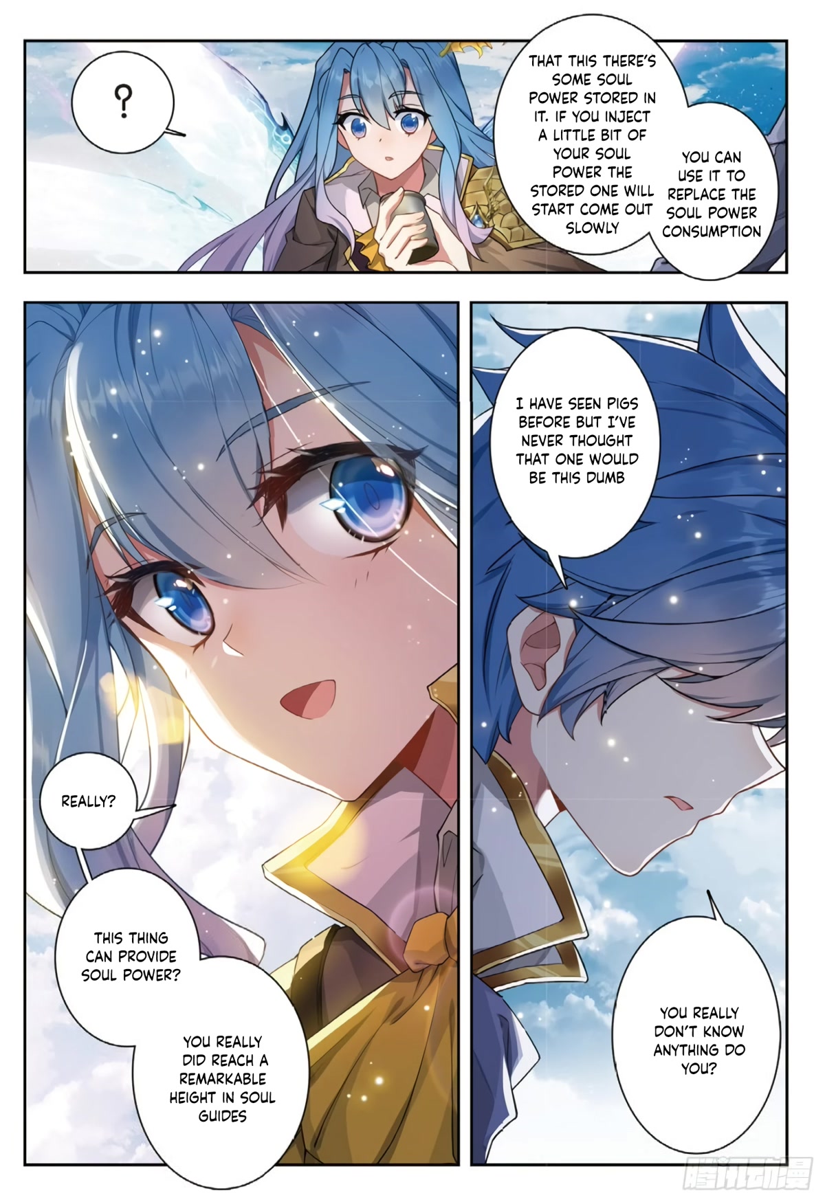Douluo Dalu II - Jueshui Tangmen Chapter 285 page 8 - Chapter 285