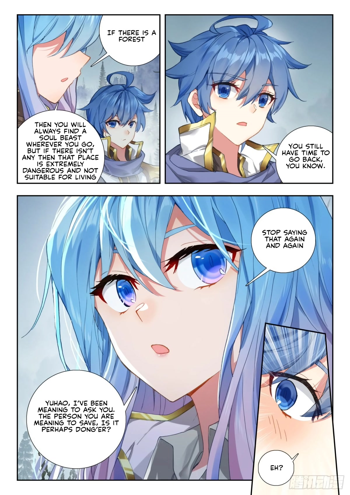 Douluo Dalu II - Jueshui Tangmen Chapter 291 page 8 - Chapter 291