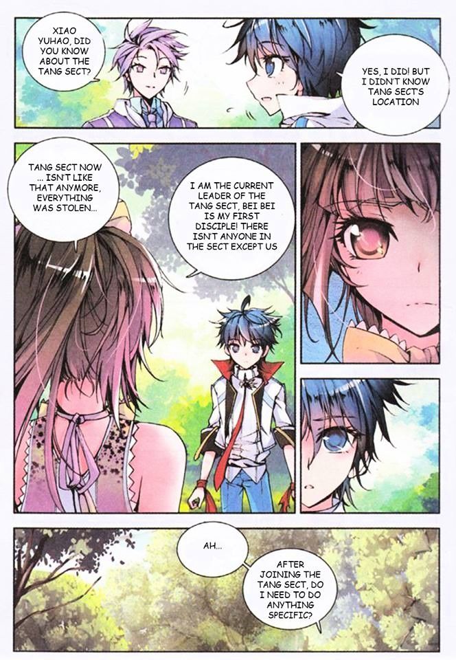 Douluo Dalu II - Jueshui Tangmen Chapter 4 page 9 - Chapter 4
