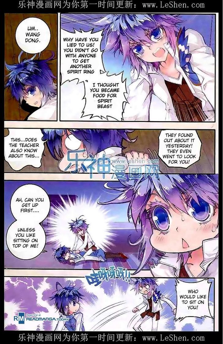 Douluo Dalu II - Jueshui Tangmen Chapter 45 page 8 - Chapter 45