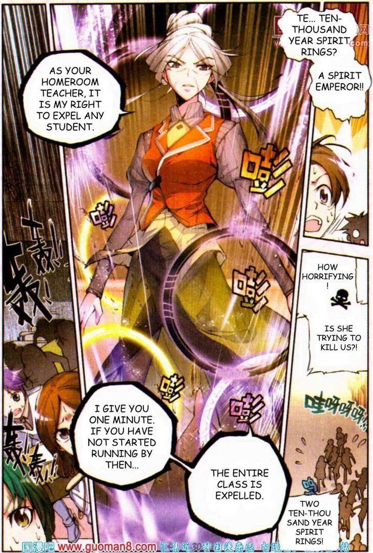 Douluo Dalu II - Jueshui Tangmen Chapter 9 page 10 - Chapter 9