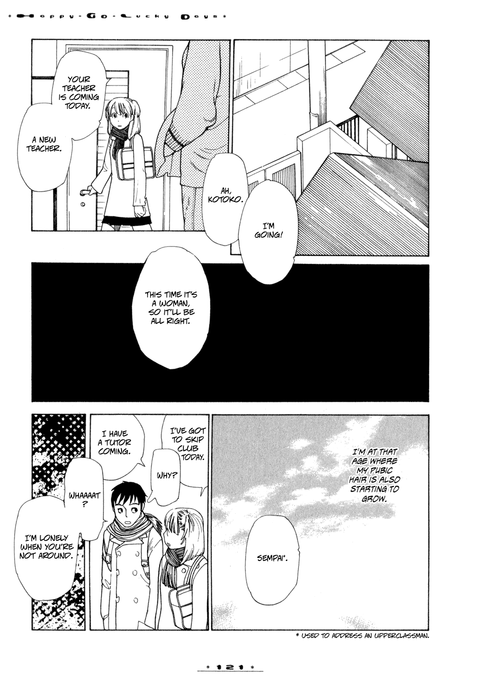 Dounika Naru Hibi Chapter 1.5 page 8 - Vol.1 Chapter 5 : Omake 1: Belief in Being Bare