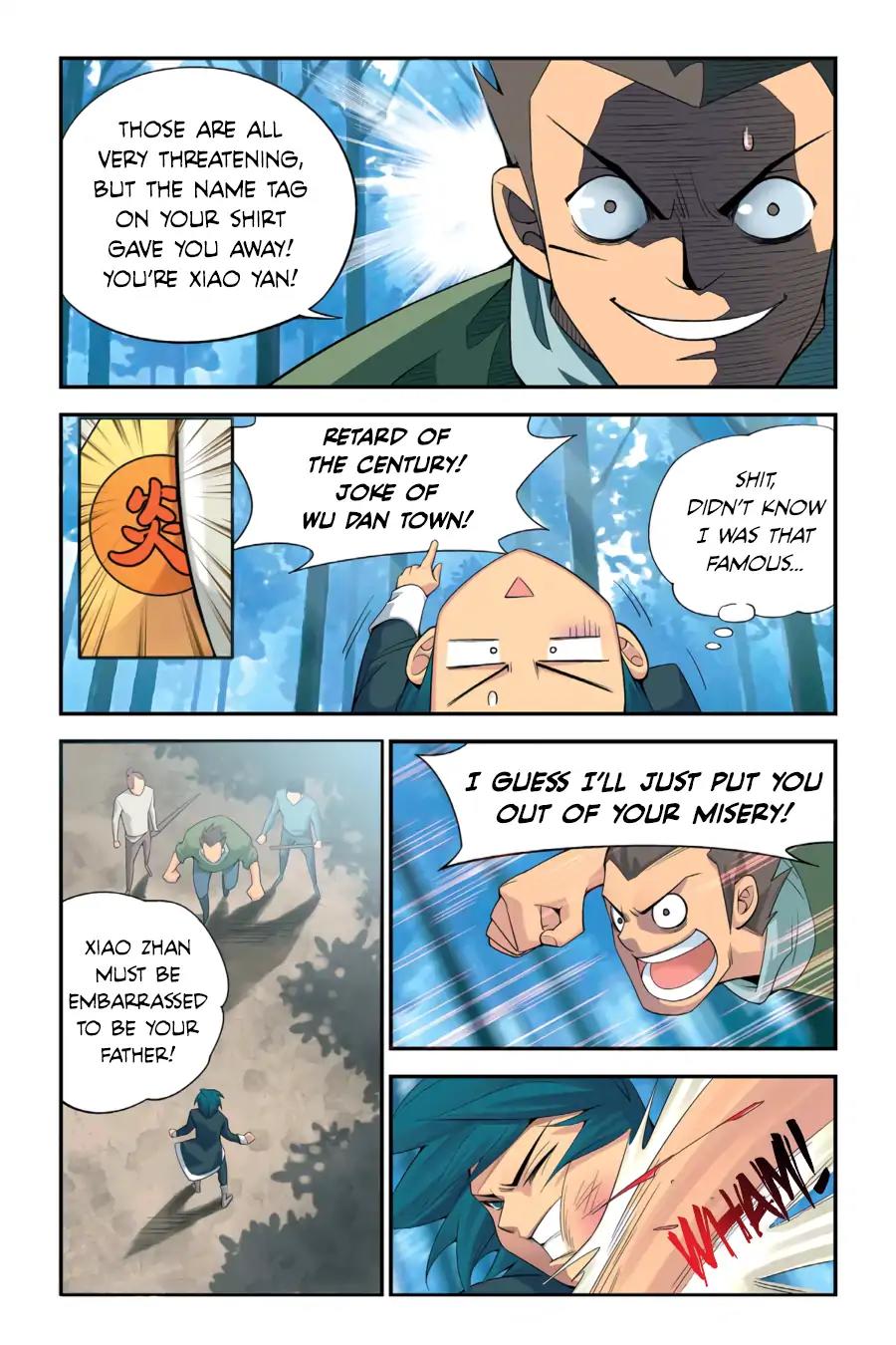 Doupo Cangqiong Chapter 1 page 8 - Chapter 1: A Genius No More