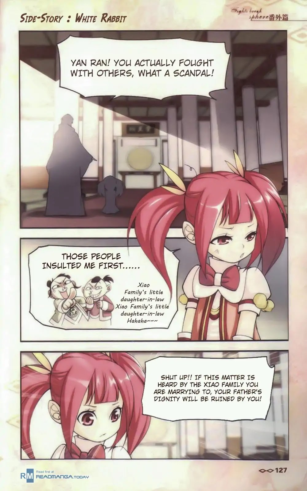 Doupo Cangqiong Chapter 10.5 page 1 - Chapter 10.5: Side Story: White Rabbit
