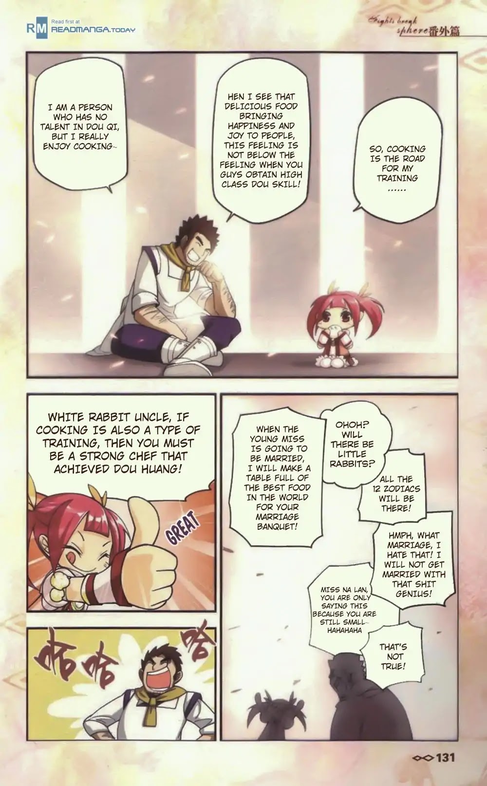 Doupo Cangqiong Chapter 10.5 page 5 - Chapter 10.5: Side Story: White Rabbit