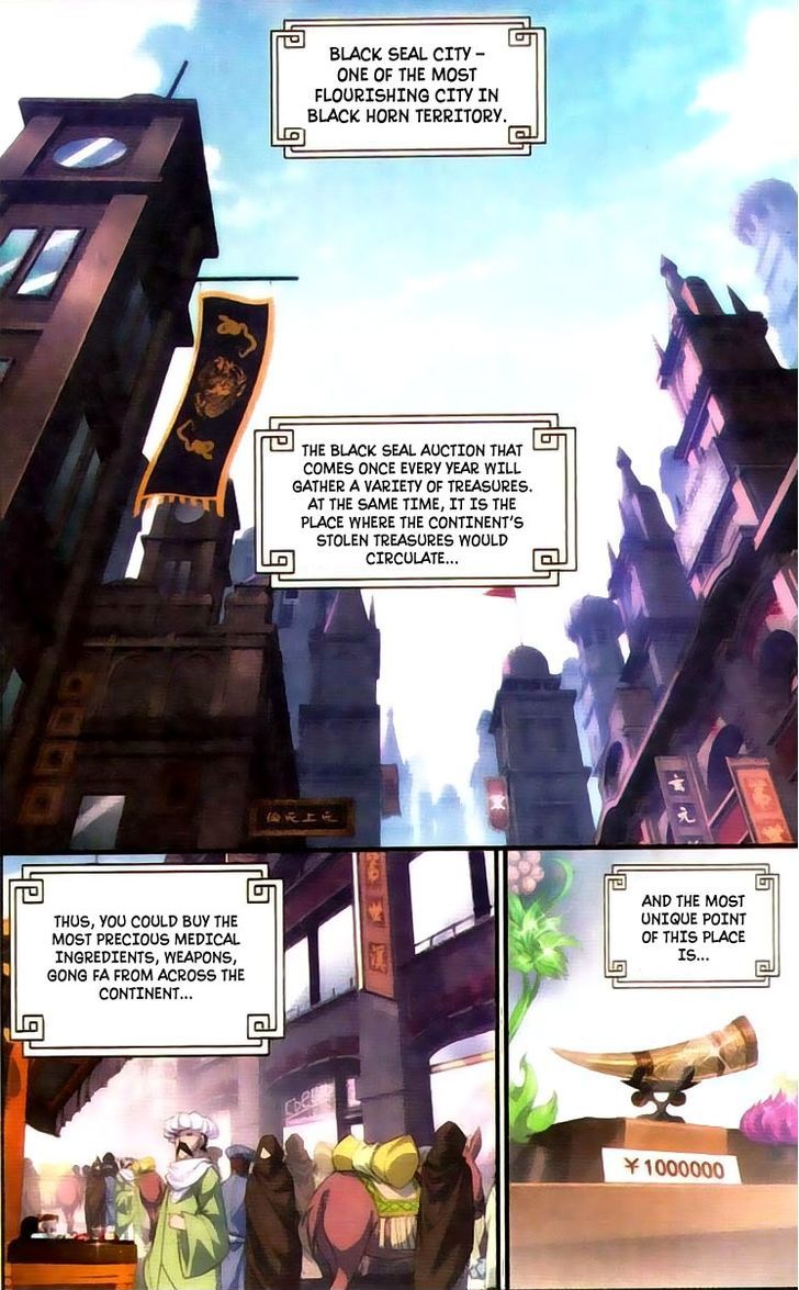 Doupo Cangqiong Chapter 100 page 2 - Chapter 100 : Black Seal Auction