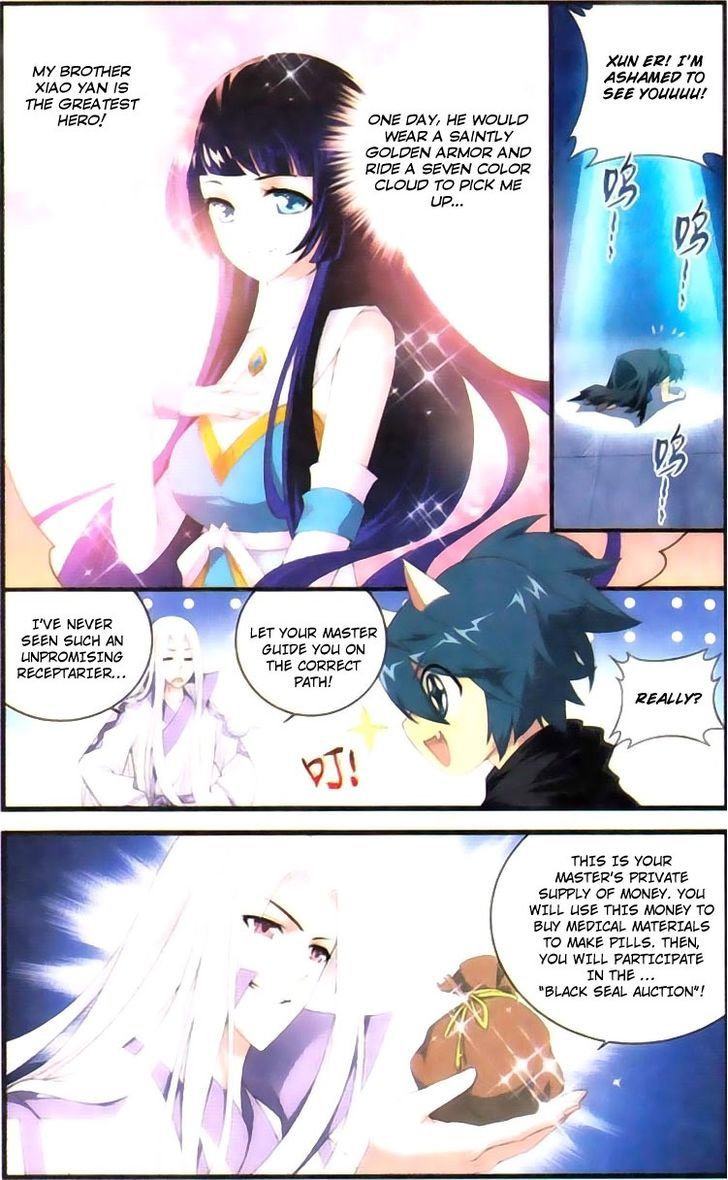 Doupo Cangqiong Chapter 100 page 6 - Chapter 100 : Black Seal Auction