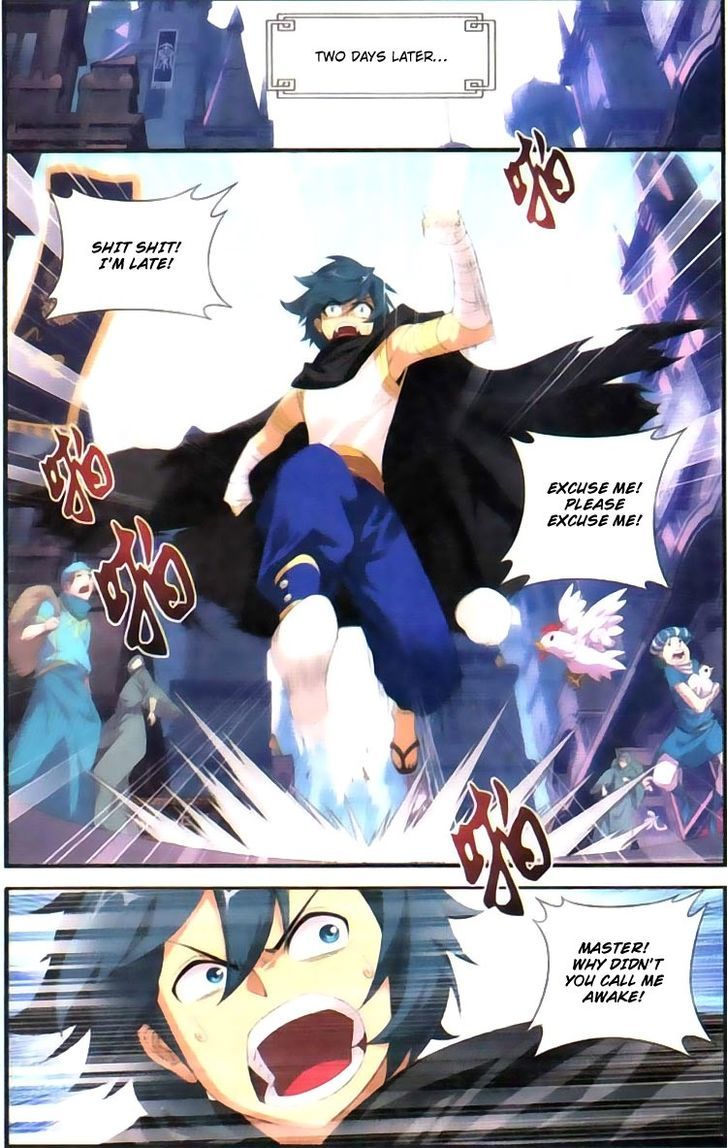 Doupo Cangqiong Chapter 100 page 8 - Chapter 100 : Black Seal Auction