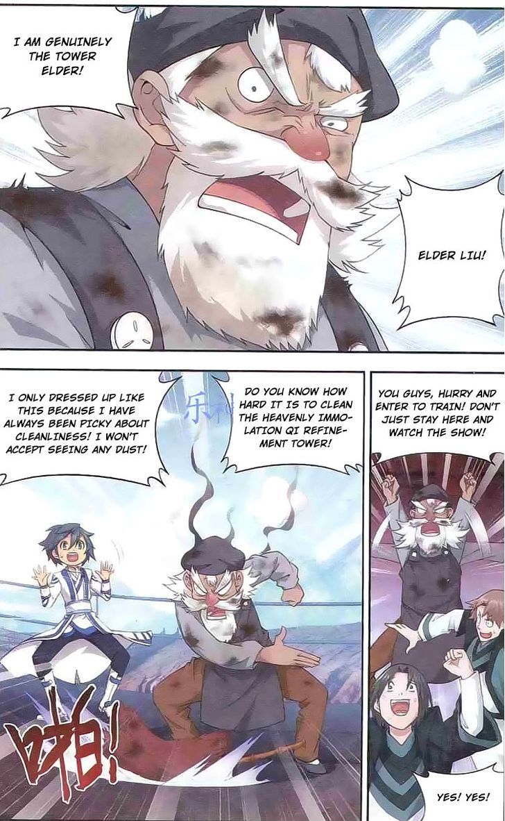 Doupo Cangqiong Chapter 121 page 15 - Chapter 121 : Heavenly Immolation Qi Refinement Tower