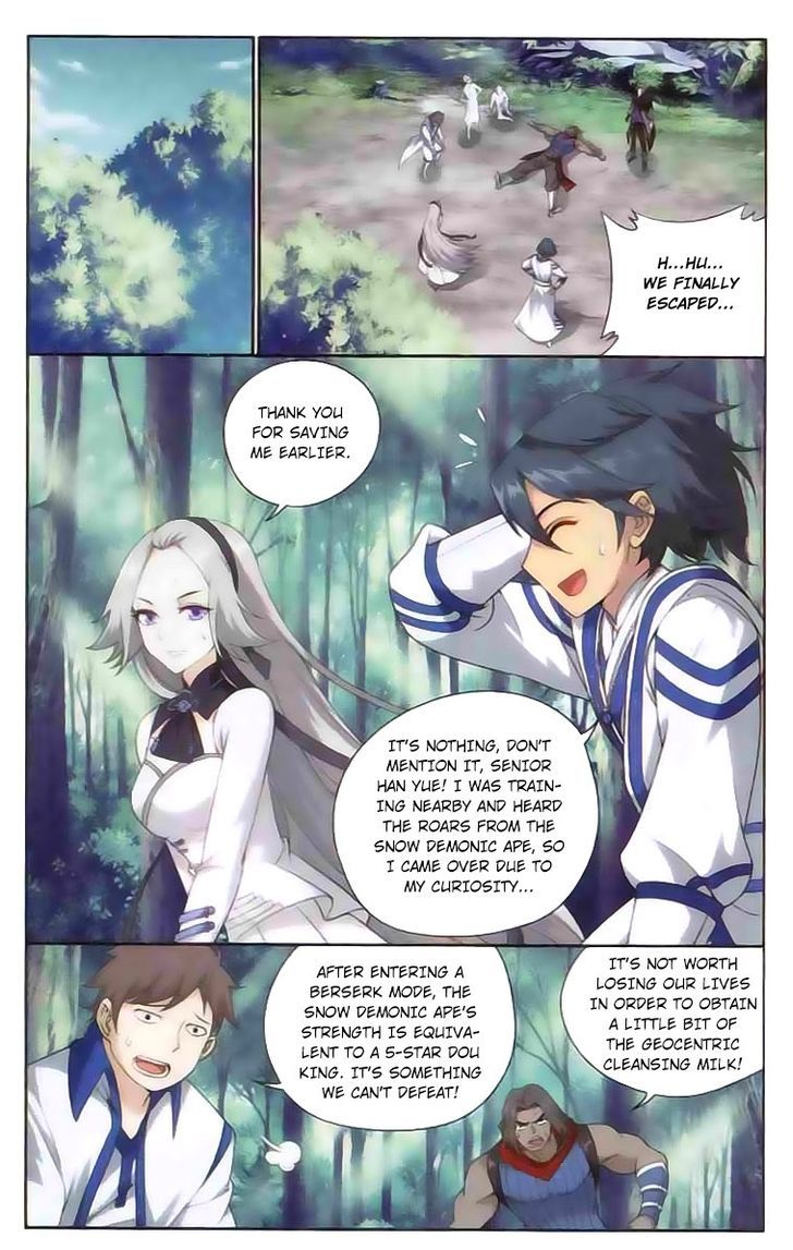 Doupo Cangqiong Chapter 137 page 6 - Chapter 137 : Giant Serpent VS. Demonic Ape