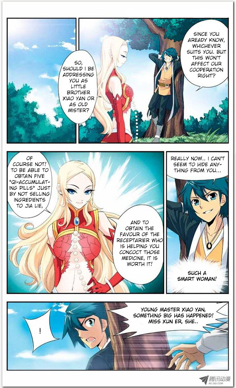 Doupo Cangqiong Chapter 16.1 page 8 - Chapter 16.1 : Jello Version