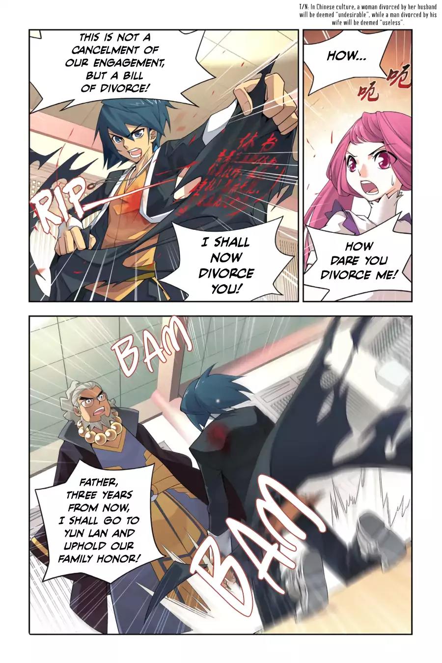 Doupo Cangqiong Chapter 2 page 17 - Chapter 2: Divorce!