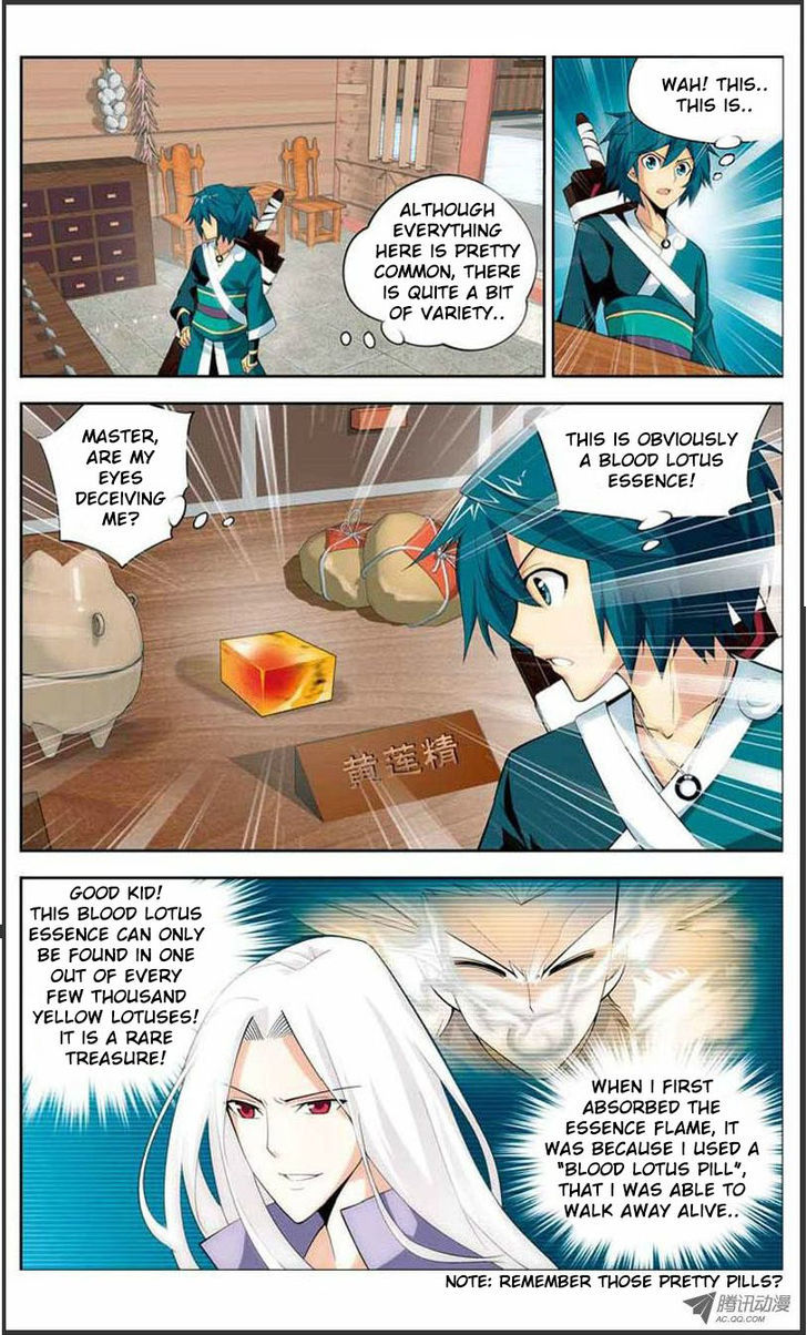 Doupo Cangqiong Chapter 21 page 12 - Chapter 21 : Blood Lotus Essence