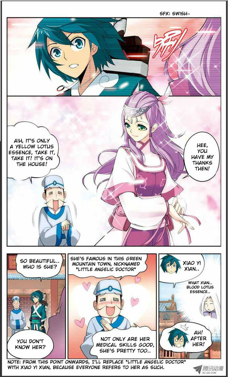 Doupo Cangqiong Chapter 21 page 14 - Chapter 21 : Blood Lotus Essence