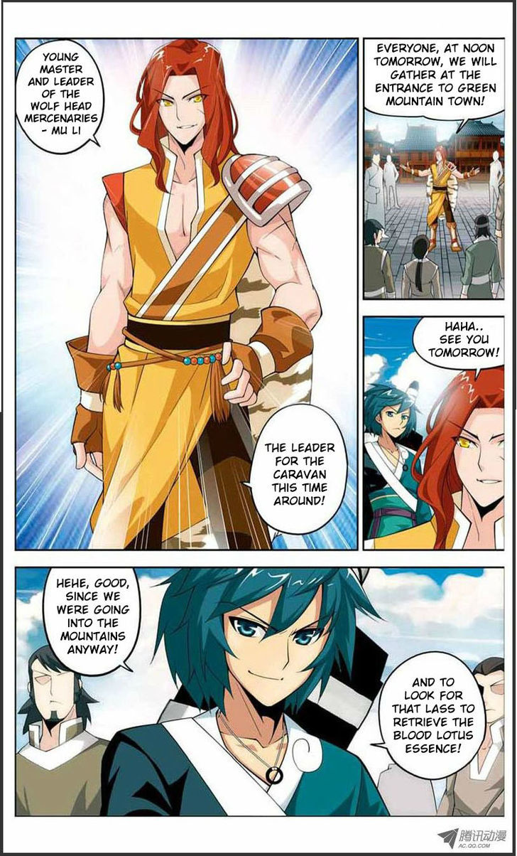 Doupo Cangqiong Chapter 21 page 17 - Chapter 21 : Blood Lotus Essence