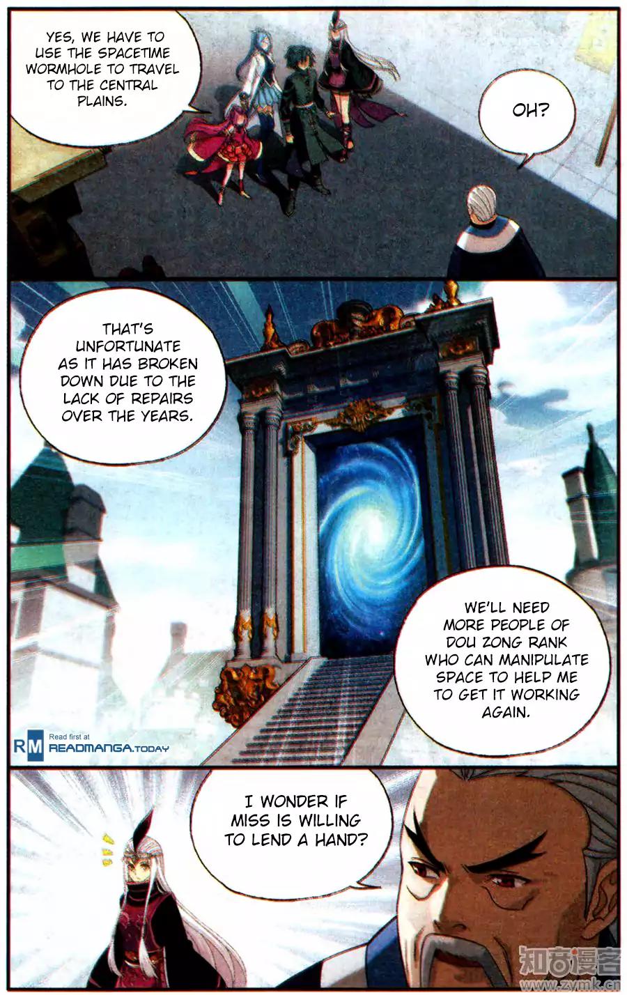 Doupo Cangqiong Chapter 218 page 13 - Chapter 218: Spacetime Wormhole
