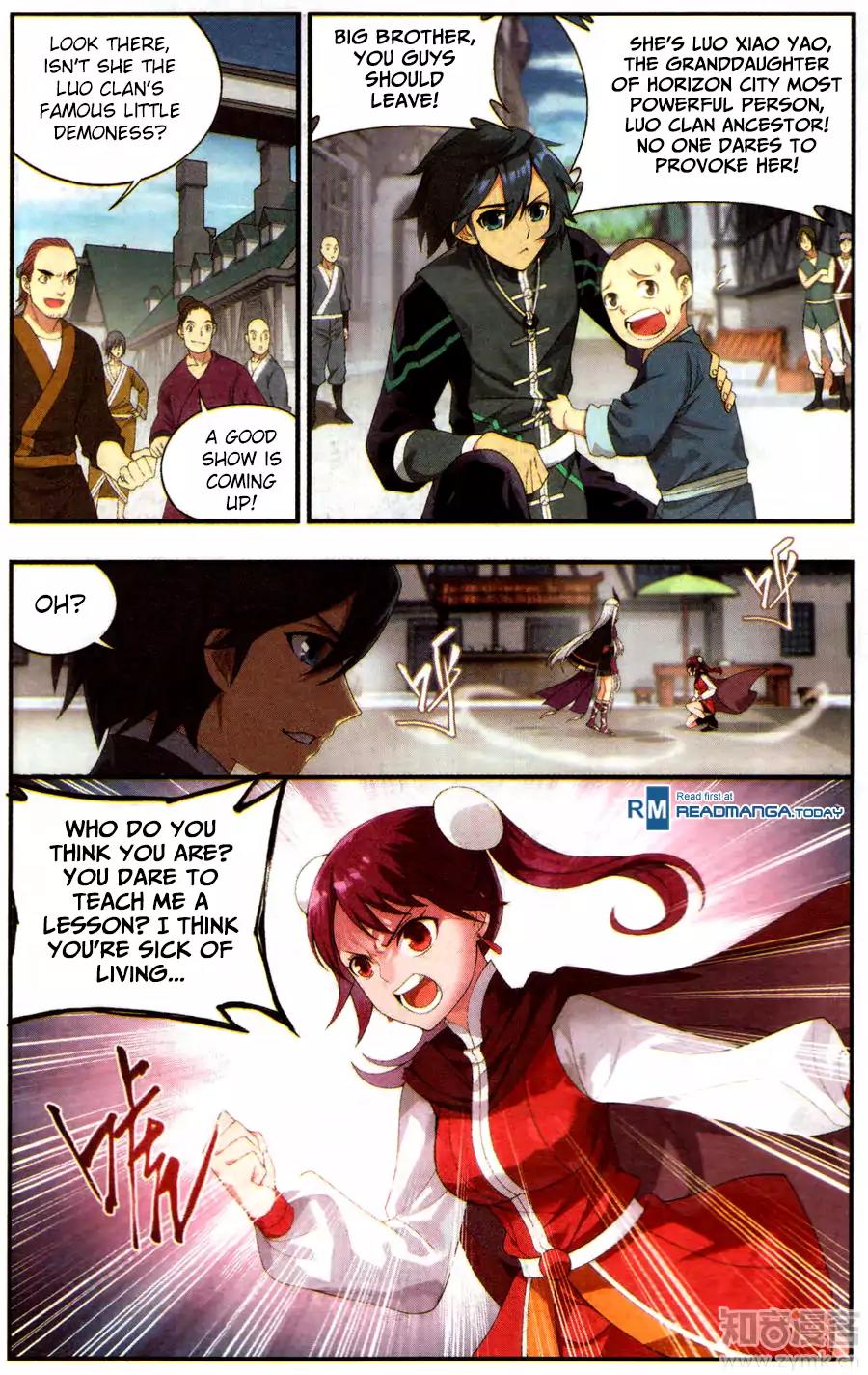 Doupo Cangqiong Chapter 218 page 5 - Chapter 218: Spacetime Wormhole