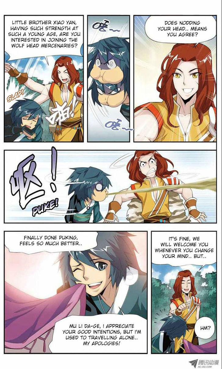 Doupo Cangqiong Chapter 22 page 8 - Chapter 22 : Treasure Hunting