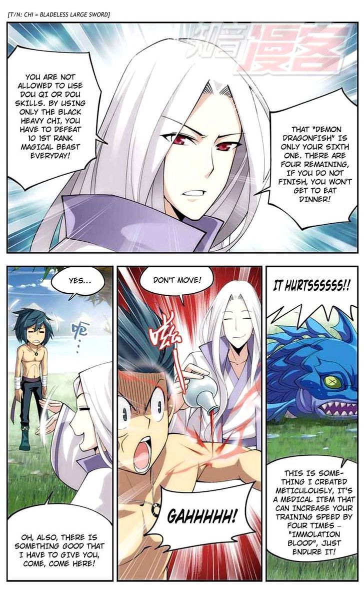 Doupo Cangqiong Chapter 25 page 10 - Chapter 25 : Purple Cloud Wings