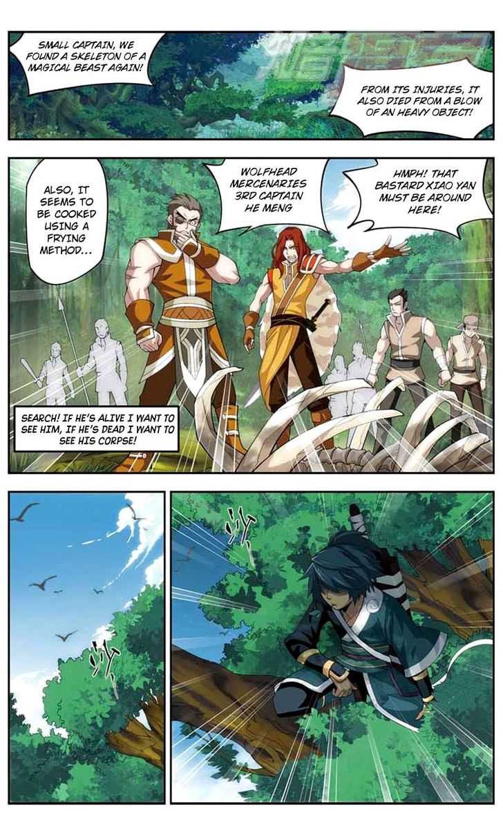 Doupo Cangqiong Chapter 25 page 11 - Chapter 25 : Purple Cloud Wings
