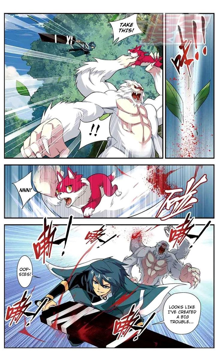 Doupo Cangqiong Chapter 25 page 13 - Chapter 25 : Purple Cloud Wings
