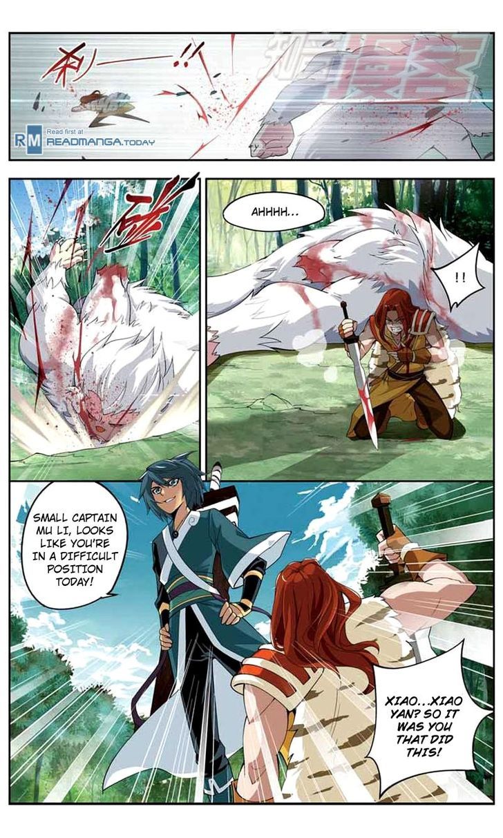 Doupo Cangqiong Chapter 25 page 17 - Chapter 25 : Purple Cloud Wings