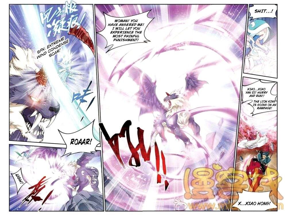 Doupo Cangqiong Chapter 27 page 5 - Chapter 27 : Purple Crystal Winged Lion King