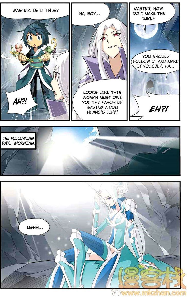 Doupo Cangqiong Chapter 27 page 9 - Chapter 27 : Purple Crystal Winged Lion King