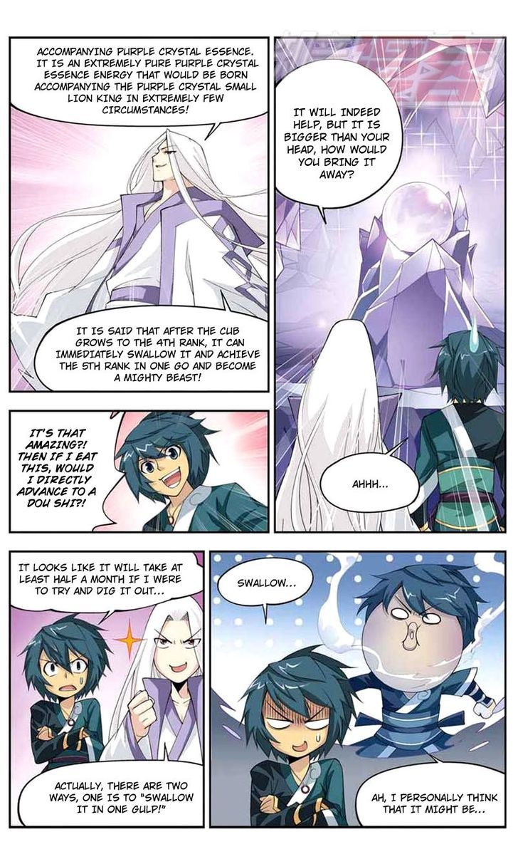 Doupo Cangqiong Chapter 29 page 7 - Chapter 29 : Accompanying Purple Crystal Essence