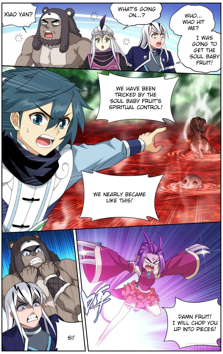 Doupo Cangqiong Chapter 309 page 14 - Chapter 309: The Illusion of the Soul Baby Fruit